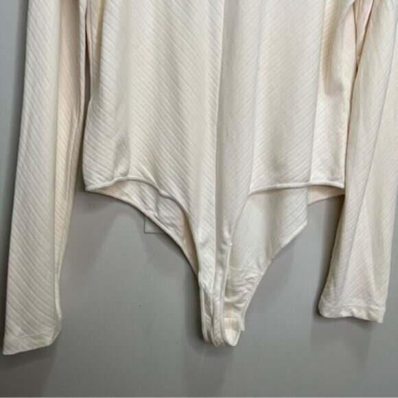 Knix Papaya Mock Neck Cream Bodysuit Size XXXL - Picture 11 of 12